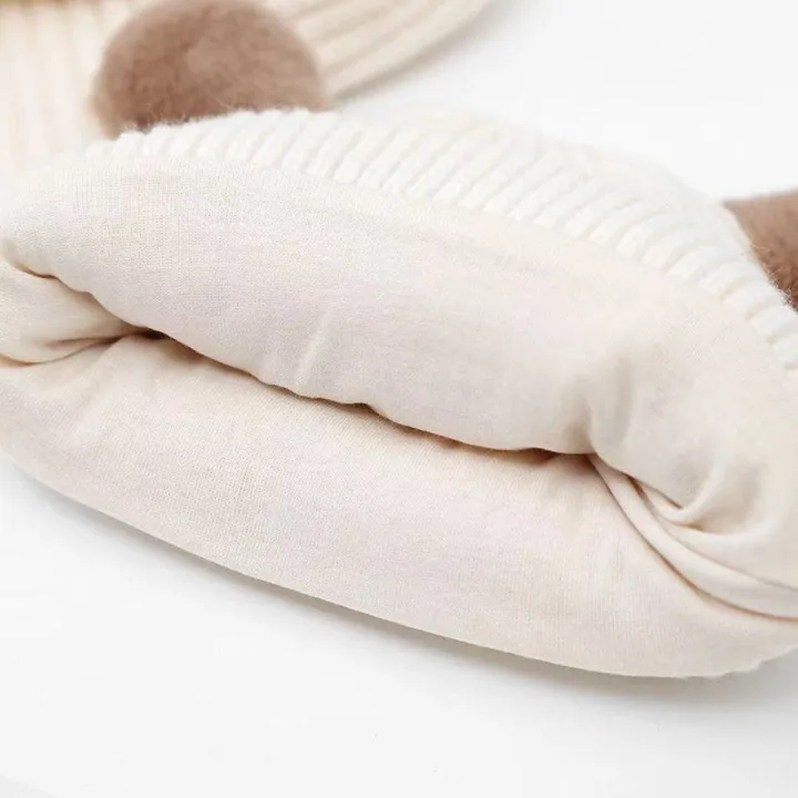 2Pcs/Set%20Winter%20Cute%20Pompom%20Children%20Hat%20Scarf%20Set%20Neck%20Warmer%20Woolen%20Knitted%20Scarf%20Cap%20Checkerboard%20Kids%20Beanie%20Caps%20Gifts%20-%20Image%203