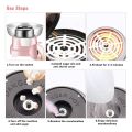 Cotton Candy Machine, Electric Cotton Candy Maker, EU Plug Blue. 