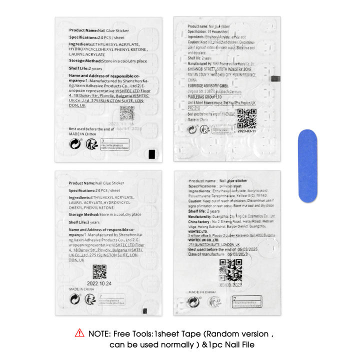 JIA-881%2024pcs%20Blue%20Green%20Cat%20Eyes%20False%20Nails%20for%20Women%20Glossy%20Manicure%20-%20Image%207