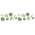 Green Leaf Vine Baseboard Wall Stickers Bedroom Living Room Corner Decoration Art Mural Home Decor. 