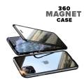 360° Magnetic Adsorption Metal Frame Double Side Glass Protective Case Cover for iPhone 7 7Plus 8 8 Plus X Xs Xs Max 11 11 Pro 11 Pro Max 12 12 Pro 12 Pro Max Mobile Cover. 