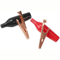 NCANRUI 20Pc Copper Alligator Electric Clip Soft Insulated Cover Electrical Test Gator Clip Alligator Jumper Electric Test Clips. 