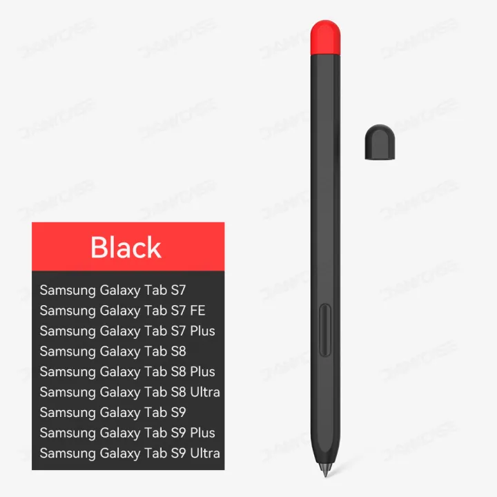 Silicone%20Pencil%20Case%20For%20Samsung%20S%20Pen%20Tab%20S7%20FE%20S8%20Plus%20S9%20Ultra%20S6%20Lite%20Stylus%20Touch%20Pen%20Cover%20Non-slip%20Protection%20Sleeve%20Case%20-%20Image%207