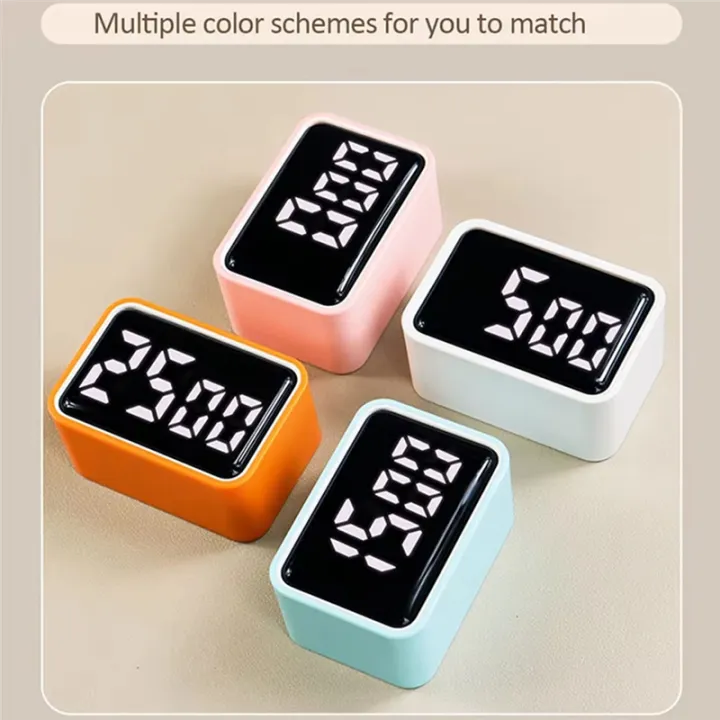 (VDZI) Mini Digital Timer LED Visual Timer Learn Cooking Countdown ...