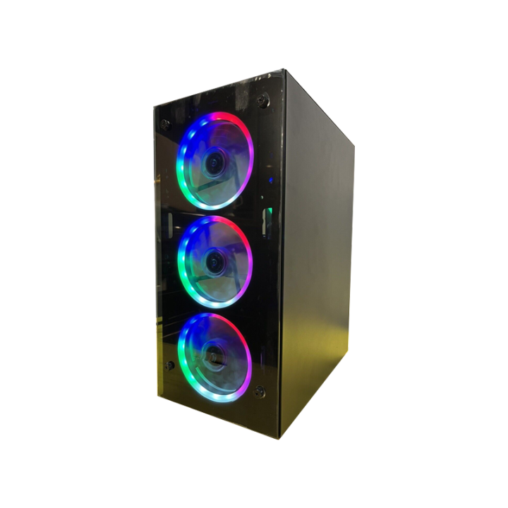 GAMING CASING with 3 RGB Fans- COLORSIT CL-L03