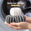 Home Silicone Reusable Decontamination Anti-tangle Laundry Balls / Soft Washing Machine Cleaning Ball Laundry Accessories. 