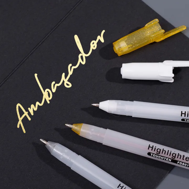 1/3PCS%20Silver%20Gold%20White%20Gel%20Pen%20set%20Highlight%20Paint%20White%20Marker%20Pen%200.8mm%20Fine%20Tip%20Refill%20Rod%20for%20Student%20Drawing%20Art%20Writing%20Supplies%20-%20Image%206