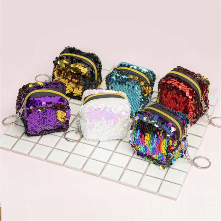 Sequins%20Coin%20purse%20for%20girls%20Dazzling%20blue%20Purple%20Color-changing%20coin%20bag%20Mini%20wallet%20with%20sequins%20for%20Kids'%20accessories%20Fashion%20accessories%20Coin%20storage%20Keychain%20attachment%20Small%20gift%20-%20Image%207
