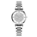 Luxury Crystal Women Bracelet Watches Top Brand Fashion Diamond Ladies Quartz Watch Steel Female Wristwatch. 