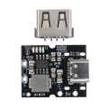 Spreeshop 2X Type-C USB 5V 2A Boost Converter Step-Up Power Module Lithium Battery Charging Protection Board Charger,No Welding. 