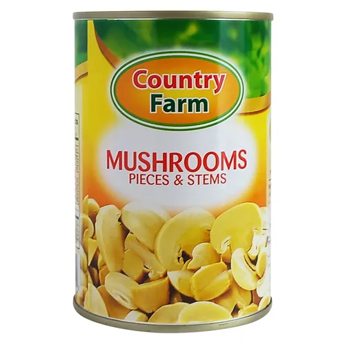 Country Farm Mushrooms Pieces & Stems 400g | Canned Food