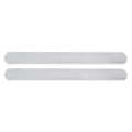 weight steel 2pcs Plated Steel Plates for Adjusted Weight Vest and Leg Shin Guards. 