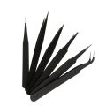 phone repair tools 2/6PCS Precision Tweezers Set ESD Anti-Static Stainless Steel Tweezers Repair Tools for Electronics Repair Soldering CraftScrew Nut Drivers. 