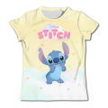 New summer children Disney stitch T-shirt Disney Stitch T shirt Disney Stitch anime cartoons casual clothes kid girl boy top tee. 
