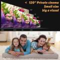 GP802A Mini Portable Multimedia LED Projector Home Cinema Theater Support PC VGA USB AV HDMI SD Card For Video Games TV Moive TXT Music. 
