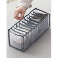 11 Compartment Mesh Nylon Storage Box - Keep Underwear Organized and Accessible. 