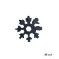 Snowflake Multitool 16-in-1 Snow Multi-Tool Screwdriver Bike Tools Keychain Bag Tag M4 M5 M6 Hex Wrench Key Bottle Opener. 