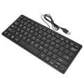 K1000 Mini Slim Wired USB Keyboard for Mac And Windows. 