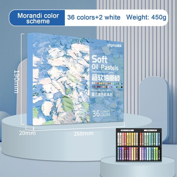 12/24/36/48colors%20Oil%20Pastels%20Colorful%20Drawing%20Tools%20Set%20for%20Art%20Lessons%20Paper%20Sketchpad%20-%20Image%204