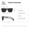 LouisWill Men Sunglasses UV400 Polarized Glasses Al-Mg Alloy Fiber Legs Square Shape Sunglasses Eyewear Ultra Light Anti Glare Glasses Outdoor Sports Driving Sunglasses. 