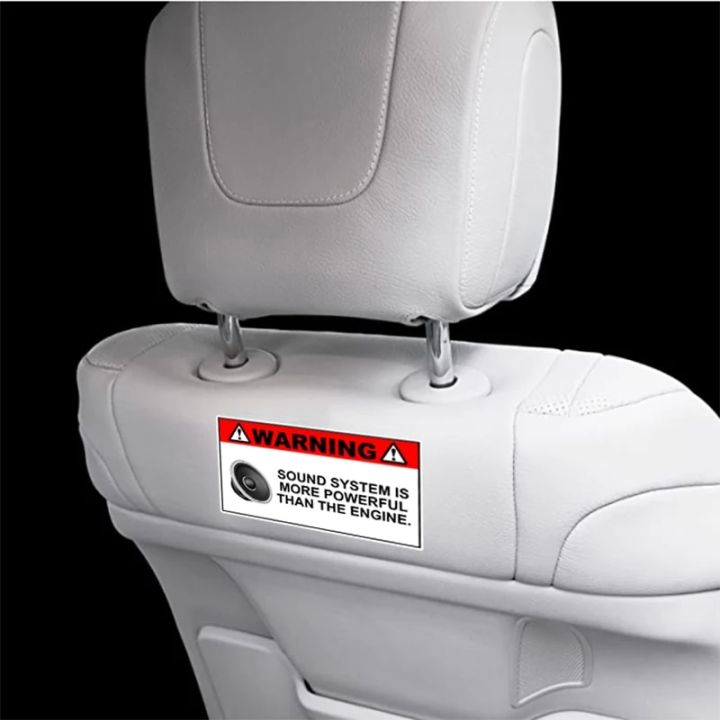 1%20Pcs%20for%20Funny%20Sound%20System%20Warning%20Sticker%20Set%20Vinyl%20Decal%20Sub%20JDM%20Car%20Woofer%20Car%20Laptop%20Motorcycle%20Car%20Styling%2013cm%20X%207.2cm%20-%20Image%203