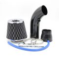 76mm High Flow Cold Air Intake System Aluminum Turbo Induction Mushroom Filter For Car Racing Performance Upgrade. 