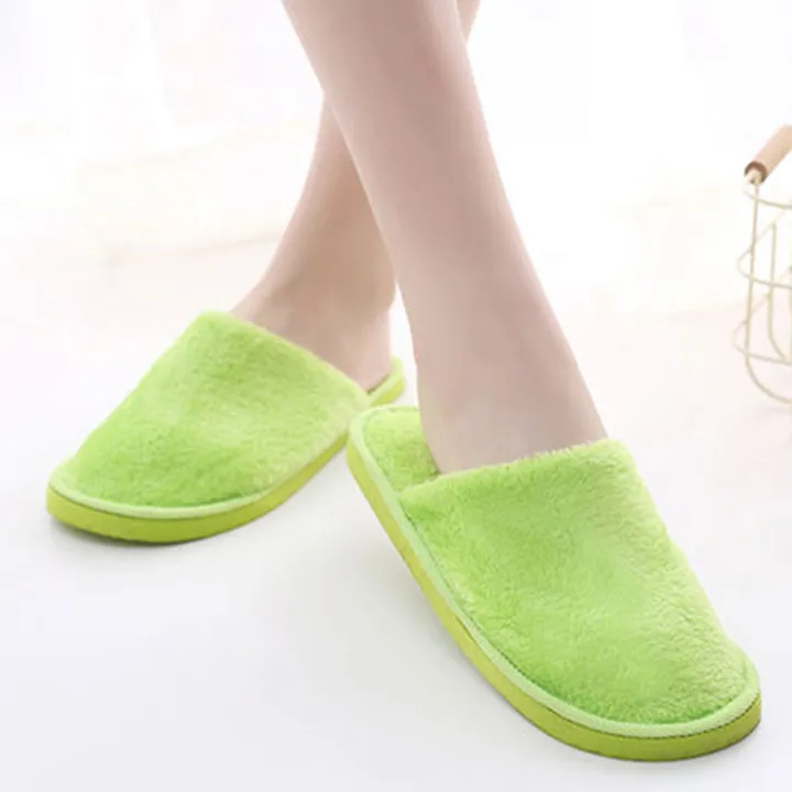 Nerhorer-%20Home%20Slippers%20Round%20Toe%20Winter%20Slip-on%20Flat%20Faux%20Fur%20Slippers%20-%20Image%203