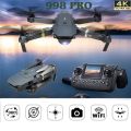 Smart Foldable Quadcopter Drone with 2.4 Inch Screen Controller & Dual Cameras – 998 PRO. 
