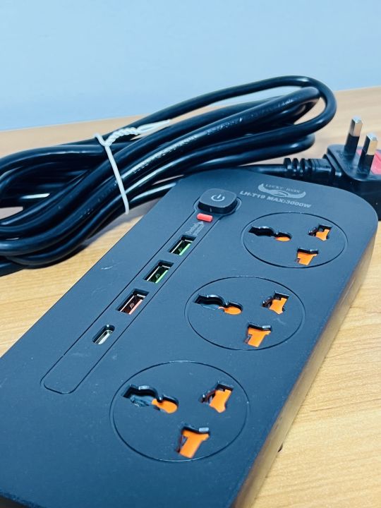 Power%20Extension%20Wire%20Cord%20With%203%20Ac%20Sockets%E2%80%8E%20&%203%20USB%20Ports%20&1%20Type%20C%20Port%20(T3LHT19)%20-%20Image%206