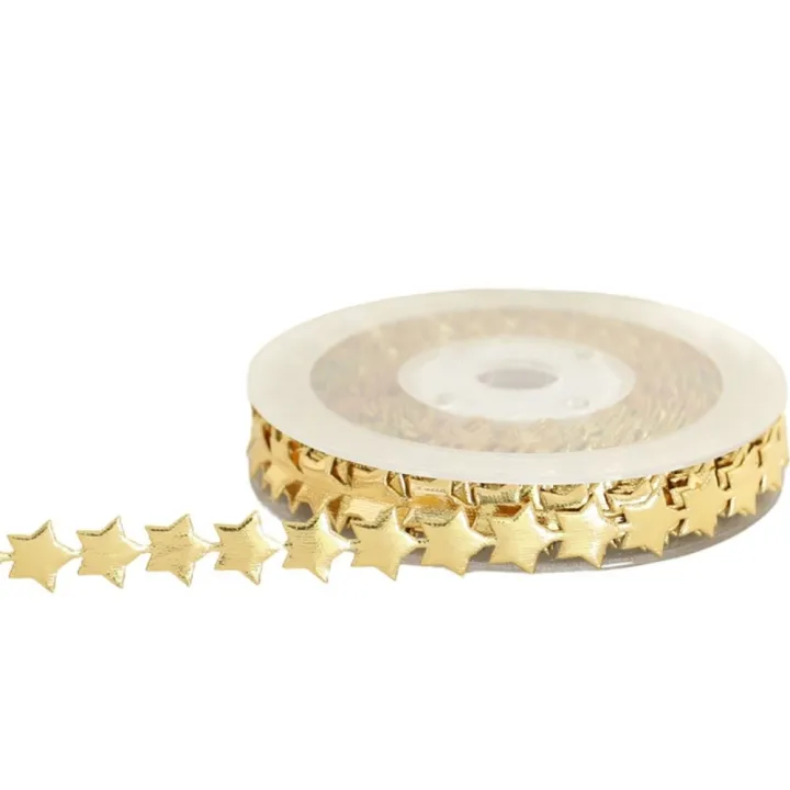 Artificial%20Star%20Decorative%20Ribbon%20Pu%20DIY%20Christmas%20Tree%20Hanging%20Ornaments%2010%20Meter%20Silver%20Star%20Packaging%20Gift%20Box%20Ribbon%20-%20Image%203