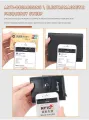Baellerry RFID Blocking Wallet Men | PU Leather Slim Card Holder | Hasp Closure | 5 Variants (Wallet & Card Holder). 