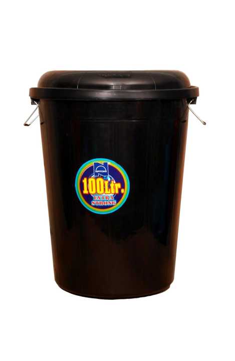 100l Large Plastic Bucket Handle With Metal Drum Handle And Lid For Water Bucket