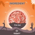 YOGAFY- Himalayan Pink Crystals Salt with 84 Minerals For Cooking | CHRISTMAS |100% Natural | 350g- For Detox (FROM INDIA) SAB. 
