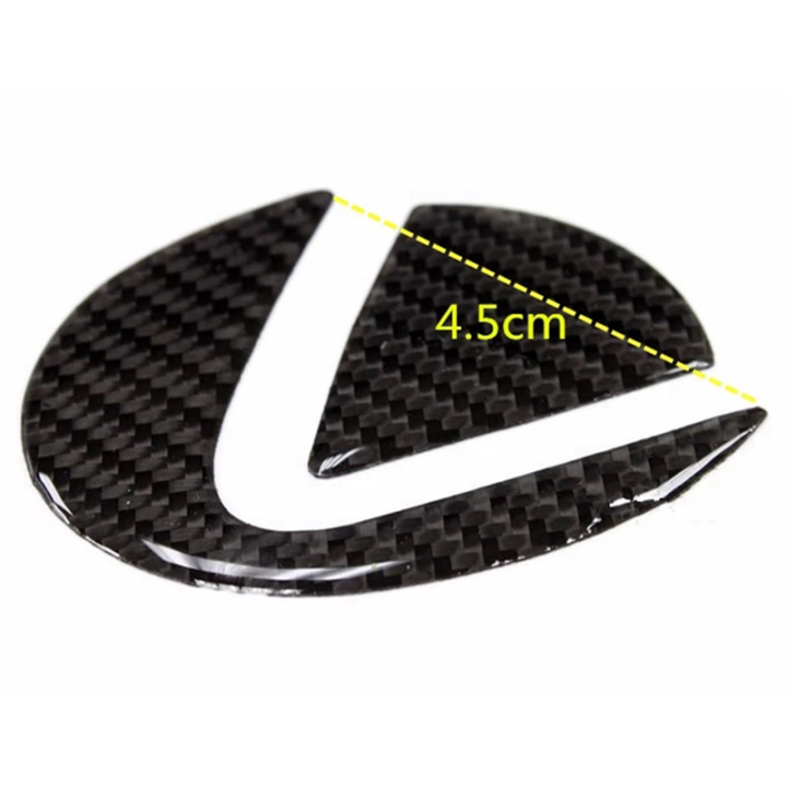3X%20for%20IS%20F%20Sport%20GS%20ES%20RX%20NX%20Carbon%20Fiber%20Steering%20Wheel%20Emblem%20Decal%20Sticker%20-%20Image%203