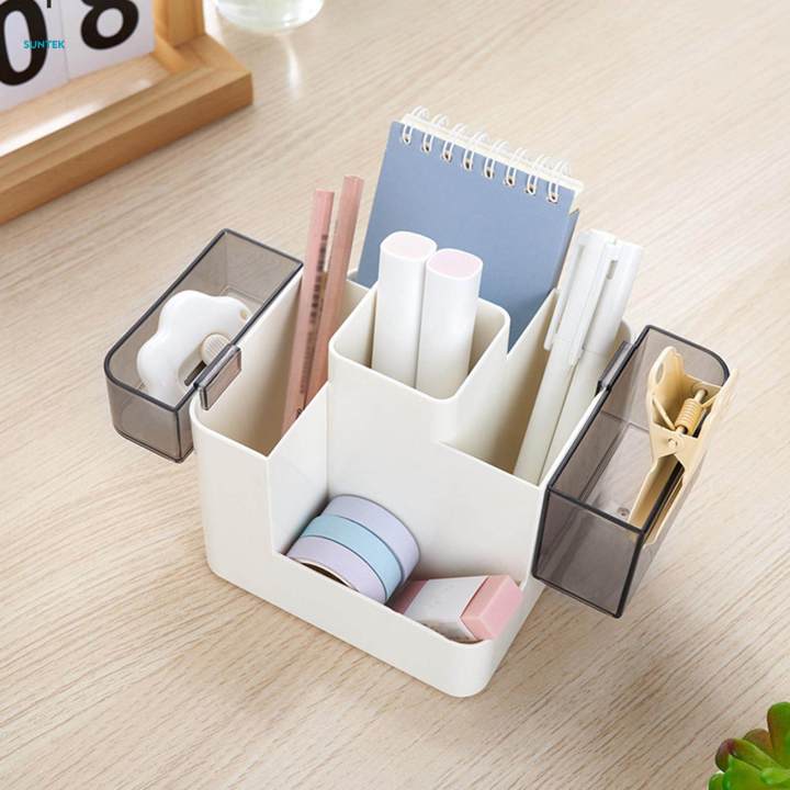 Pencil Pen Holder Pen Container Makeup Brushes Organizer Desk Pen Holder for Card Vanity Table