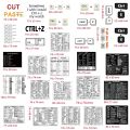 30PCS Shortcut Key Tips Waterproof Computer Sticker DIY Keyboard ipad Laptop And Desktop Student Gift Decoration Toy Sticker. 