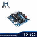 【VogueVenture】1PCS Recording module ISD1820 Voice module Telephone module board with microphones +speaker for arduino ISD1820. 