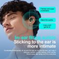 HQAi H2 Wireless Headset Bluetooth Earphones Build-in Microphone Earpods Hifi Bass Sound Quality Earbuds Long Battery Life Noise Cancellation Sport Waterproof Head Set for All Cellphone Tablet Phone. 