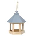 【wholesle668 Store】Pet Bird Feeder Wooden Hanging Feeder Food Storage Container Outdoor Hanging Bird Feeder Water Food Bowl. 