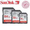 Genuine San disk Camera Memory Card 16 / 32/ 64GB SDHC Class 10. 