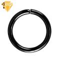 1Pc Surgical Steel Thin Small Nose Ring Hoop 0.8mm Cartilage Piercing Stud. 