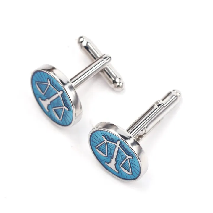 %E3%80%90IKE%E3%80%91Libra%20Balance%20Constellation%20Cufflinks%20Justice%20and%20Equity%20For%20Lawyer%20Judge%20Shirt%20Jewelry%20For%20Man%20Charm%20Blue%20Color%20Accessories%20-%20Image%204