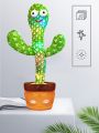 Dancing Cactus Toy Talking Cactus Baby Toys, Singing Cactus Toy Cactus, Mimicking Cactus Toy for Babies Smart Cactus Toy, Repeats What You say. 