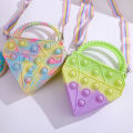 Cross-Border New Rat Killer Pioneer Bag Princess Coin Purse Silicone Crossbody Adult Children Bag Fashion Handbag. 