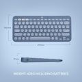 LOGITECH K380 Wireless Bluetooth Portable Mini Mute Gaming Multi-Device Keyboard. 