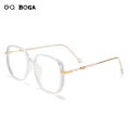 OQ BOGA 6 Colors Fashion Anti Blue Light Radiation Computer Glasses Women Men Eye Protection Glitter Border Frame Eyewear. 