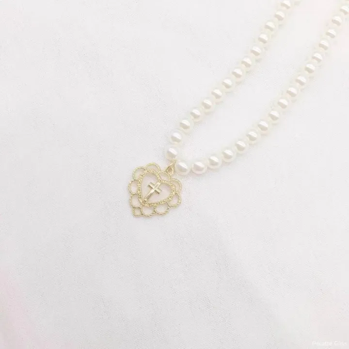 %E3%80%90Special%20offer%E3%80%91Vintage%20Girl's%20Court%20Hollow%20Love%20Cross%20Pendant%20Pearl%20Necklace%20Chockr%20Clavicle%20Chain%20Necklace%20Women%20-%20Image%202