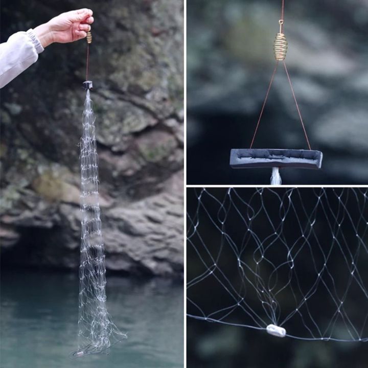 Winter Fishing Accessories Trap Mesh Fishing Traps Net Tackle Netting ...