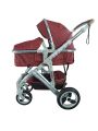 Generic Chikoo Premium Newborn Baby Anti-Shock Folding High Stroller folding baby stroller travel stroller can be folded to sit in 2 directions Exotic |BLACKITO. 