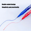 1/5/10Pcs Double Tip Permanent 4-Color Paint Marker Pen Small-End Hook Line Pen Quick-Drying Waterproof Pens For Art Drawing Suplies. 